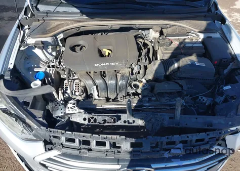 2018 Hyundai Elantra Value Edition из США, поврежденный, VIN KMHD84LF9JU468770